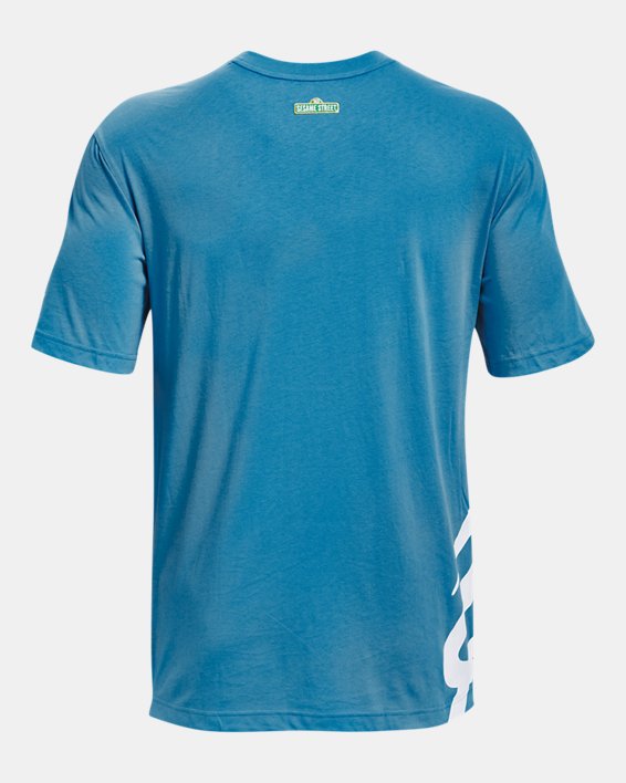 Men's Curry Cookie Monster T-Shirt, Blue, pdpMainDesktop image number 7